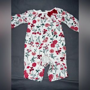 Infant's Floral Long Sleeve